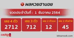 ตรวจหวยฮานอย 1-12-64-2