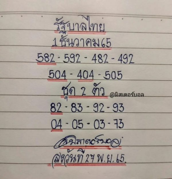 แนวทางหวยไทยเฮง99