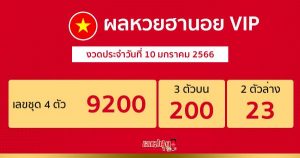 
ผลหวยฮานอยvip