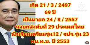 เลขนายก 1/04/66