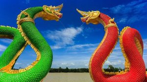 ฝันเห็นพญานาค 3 ตัวตีเป็นเลขอะไร -ฝันเห็นพญานาคสีทอง