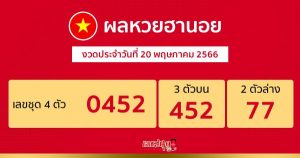 ผลหวยฮานอย 20/05/66-leksanook