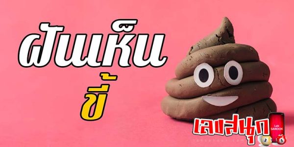 ฝันว่าเหยียบขี้