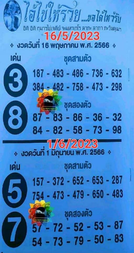  เลขเด็ดแม่นๆ