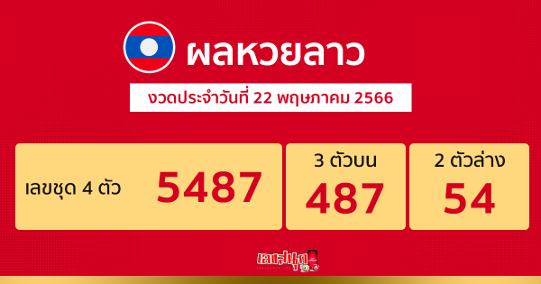 ผลหวยลาว-งวดประจำวันที่-22-พฤษภาคม-2566