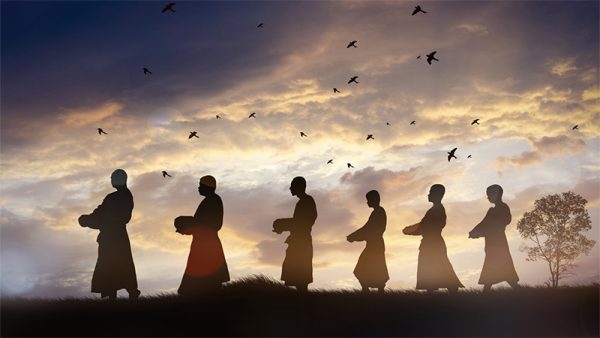 ฝันเห็นพระสงฆ์หลายรูป