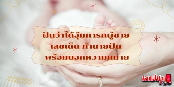  ฝันว่าได้อุ้มทารกผู้ชาย เลขเด็ด