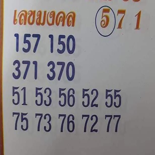 เลขมงคล