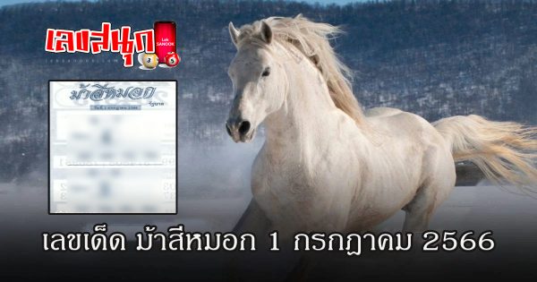 เลขม้าสีหมอก 1/7/2566