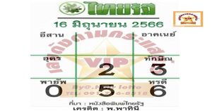 เลขไทยรัฐ 16/6/2566
