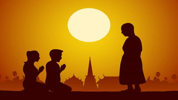 ฝันว่าไหว้พระสงฆ์