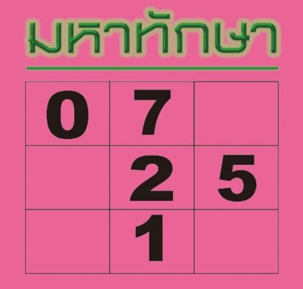 เลขมหาทักษา-leksanook
