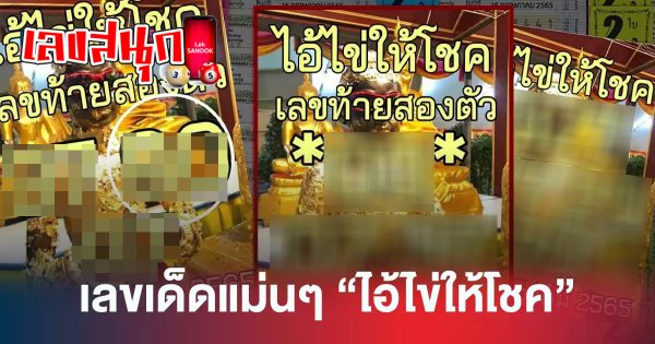 เลขไอ้ไข่ให้โชค 31/7/66