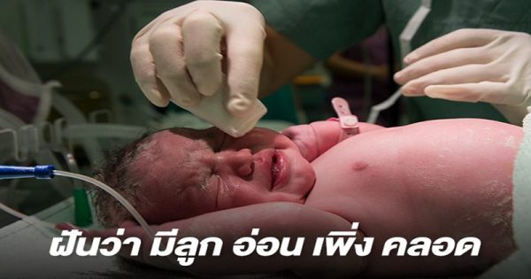 ฝันว่ามีลูกอ่อน