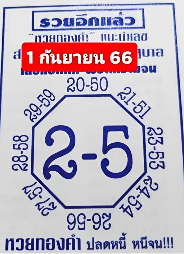 เลขแปดทิศ 1 9 66