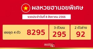 ผลหวยฮานอยพิเศษ
