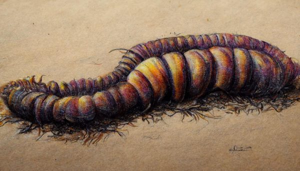 ฝันเห็นกิ้งกือเกาะตัว