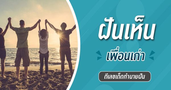 ฝันเห็นเพื่อนเก่าผู้หญิง 1 คน