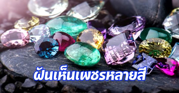 ฝันเห็นเพชรเม็ดใหญ่-"Dream of seeing many colored diamonds"