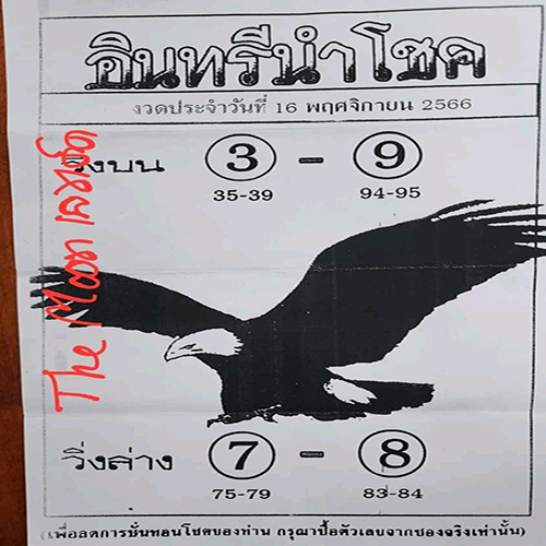 อินทรีนำโชค 16 11 66-"Lucky Eagle16 11 66"