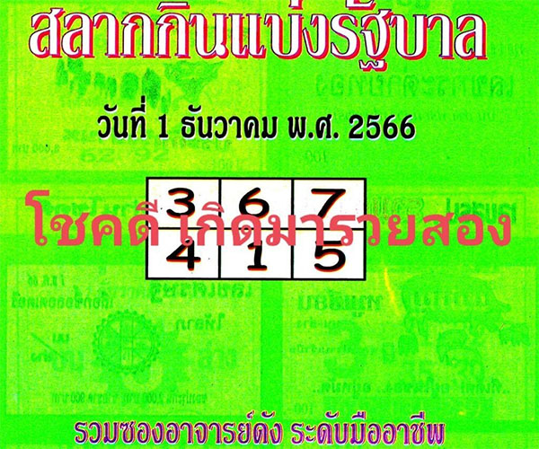เลขคู่มือเสี่ยงโชค 1 12 66-"Lucky guide number 1 12 66"