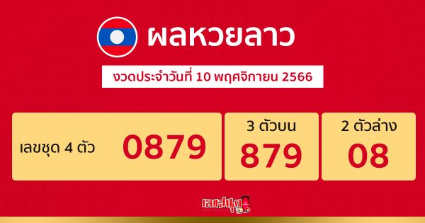 ผลหวยลาว 10/11/66 - "Fun number check"