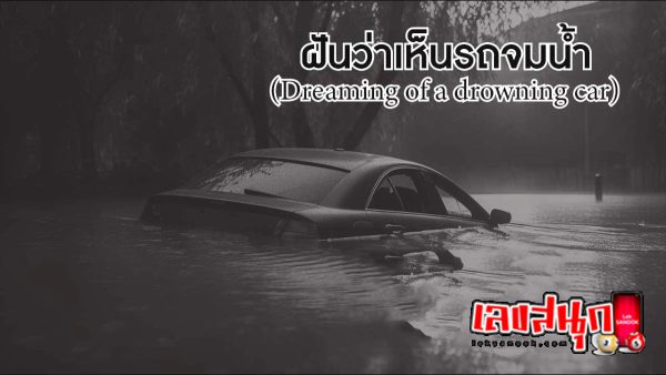ฝันว่าเห็นรถจมน้ำ-"Dreamed of seeing a car drowning"