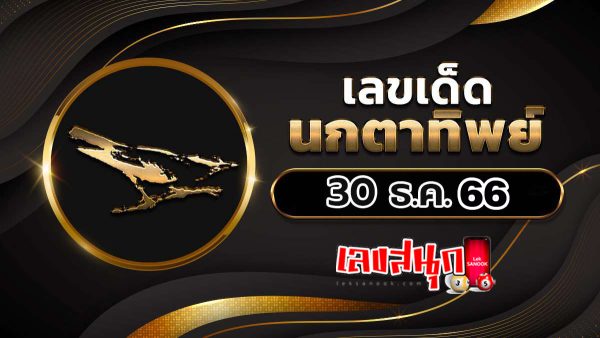 นกตาทิพย์ 30 12 66 - "famous people's fun numbers "