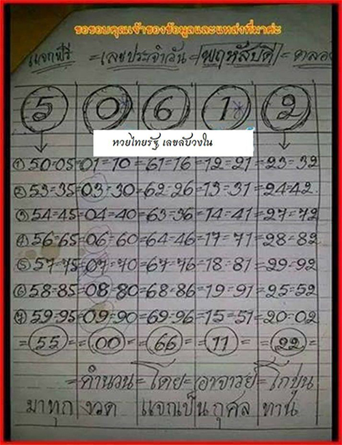 เลข อ.โกบุ่น1 2 67 -"Number A. Kobun 1 2 67"