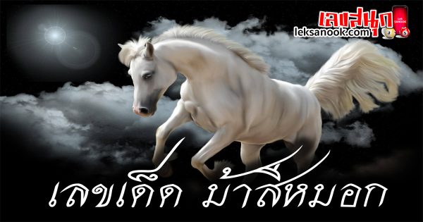 เลขม้าสีหมอก 1 02 67 - "Horse Si Mok number 1 02 67"