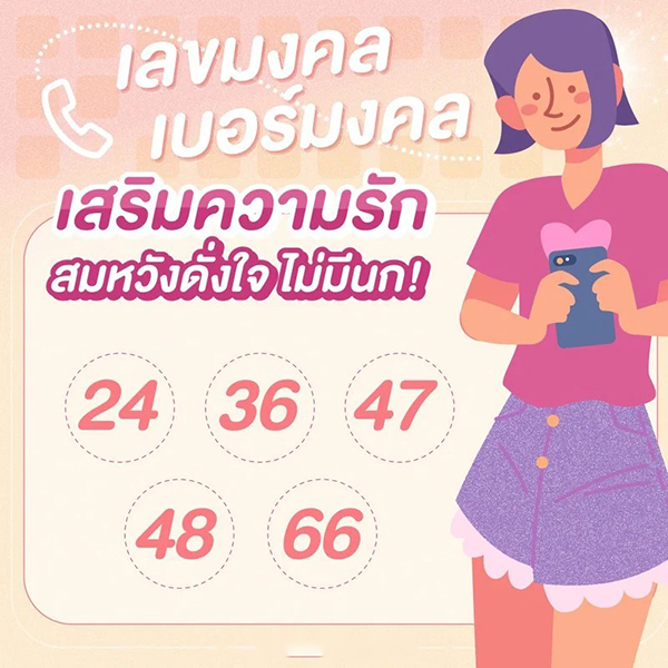 เบอร์มงคลตามวันเกิด-"Lucky number according to birth date"
