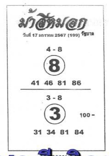 เลขเด็ด - "Lucky number "