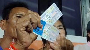 ถูกหวยซื้อเลขที่บ้าน-"Win the lottery"