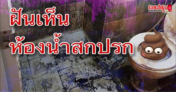 ฝันเห็นห้องน้ำสกปรก -"fun numbers beliefs"