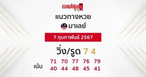แนวทางหวยมาเลย์ -"Malaysianlottery guidelines"