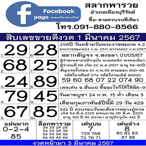 สลากพารวย -"Rich Lottery "