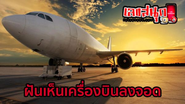 ฝันเห็นเครื่องบินลงจอด-"Dream of seeing a plane land"