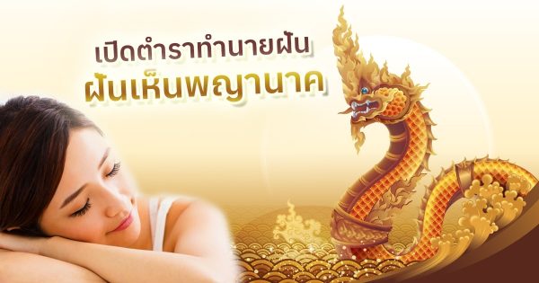 ฝันเห็นพญานาค 2 องค์ -"Dream of seeing 2 Nagas"