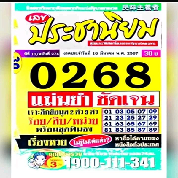 เลขประชานิยม -"Populist number "