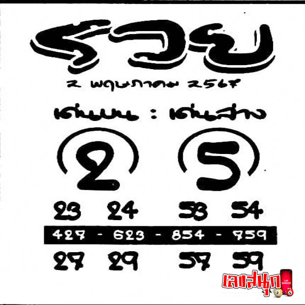 รวย เด่นบน-ล่าง 2 5 67-"Great lottery numbers come every draw."