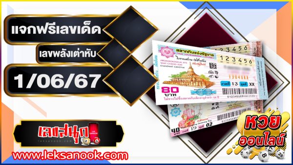 เลขพลังเต่าหับ 1 6 67-"Turtle's power number 1 6 67"