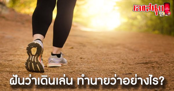 ฝันว่าเดินเล่น -"Dreamed of taking a walk"
