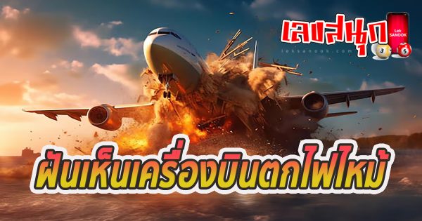 ฝันเห็นเครื่องบินตกไฟไหม้-''Dreaming of seeing a plane crash and burn''