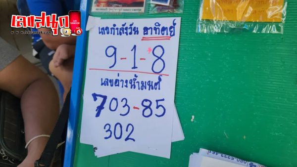 เลขอ่างน้ำมนต์ตาทอง-"Golden Eye Holy Water Basin Number"