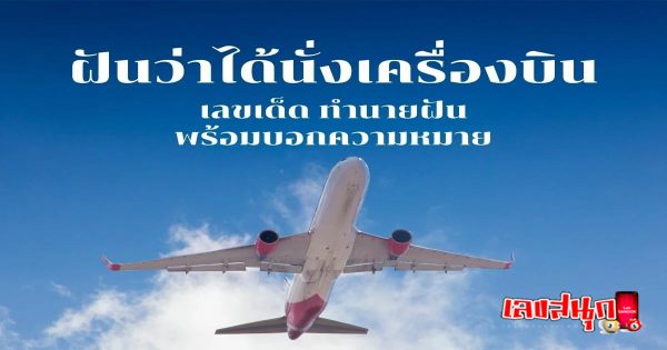 ฝันว่าขึ้นเครื่องบินกับเพื่อน-"Dreaming about getting on a plane with friends"