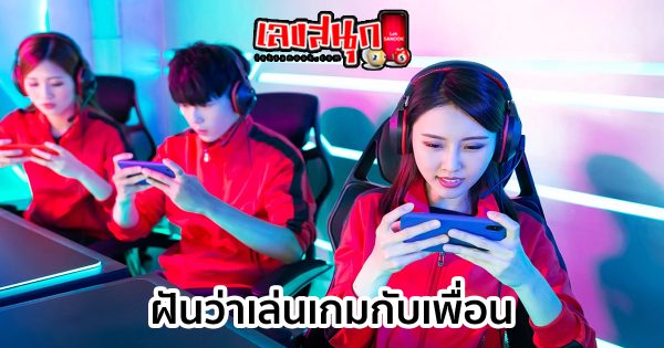 ฝันว่าเล่นเกมกับเพื่อน-"Dreamed of playing a game with friends"