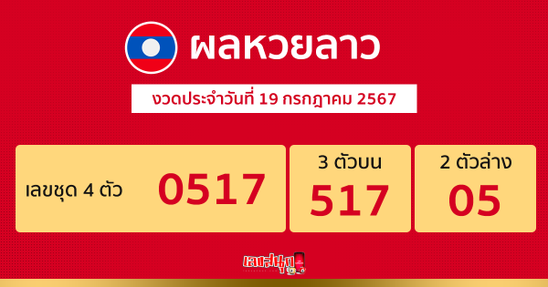 ผลหวยลาว "Laos Lottery results"