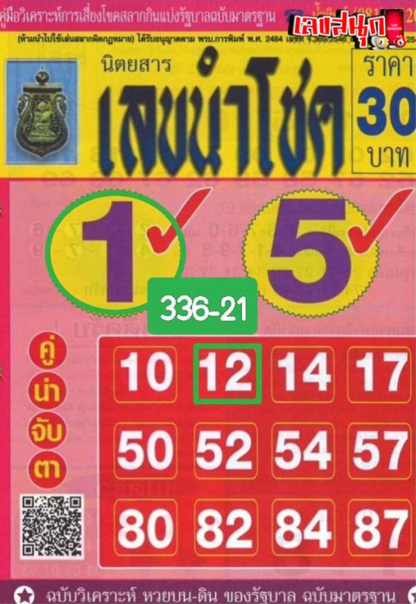 เลขนำโชค 1 8 67-"Lucky number"