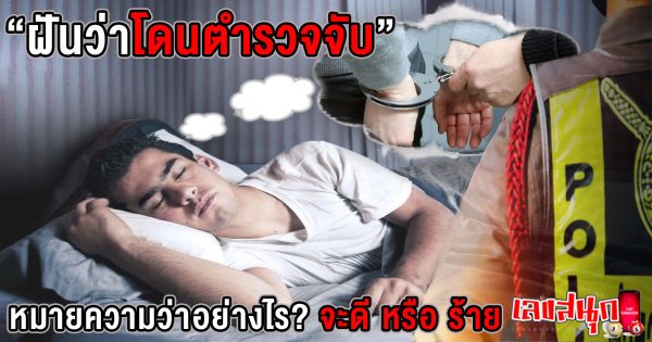 ฝันว่าโดนตํารวจจับ -"fun numbers beliefs"