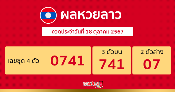 ผลหวยลาว "Laos-lottery-results"